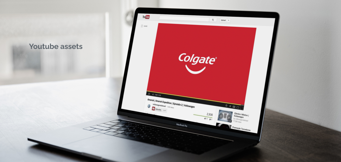 Colgate YouTube assets